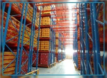 ہائی کثافت ڈبل گہری پلیٹ ریکنگ